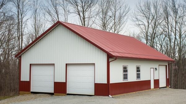 Pole Barn Siding Installation